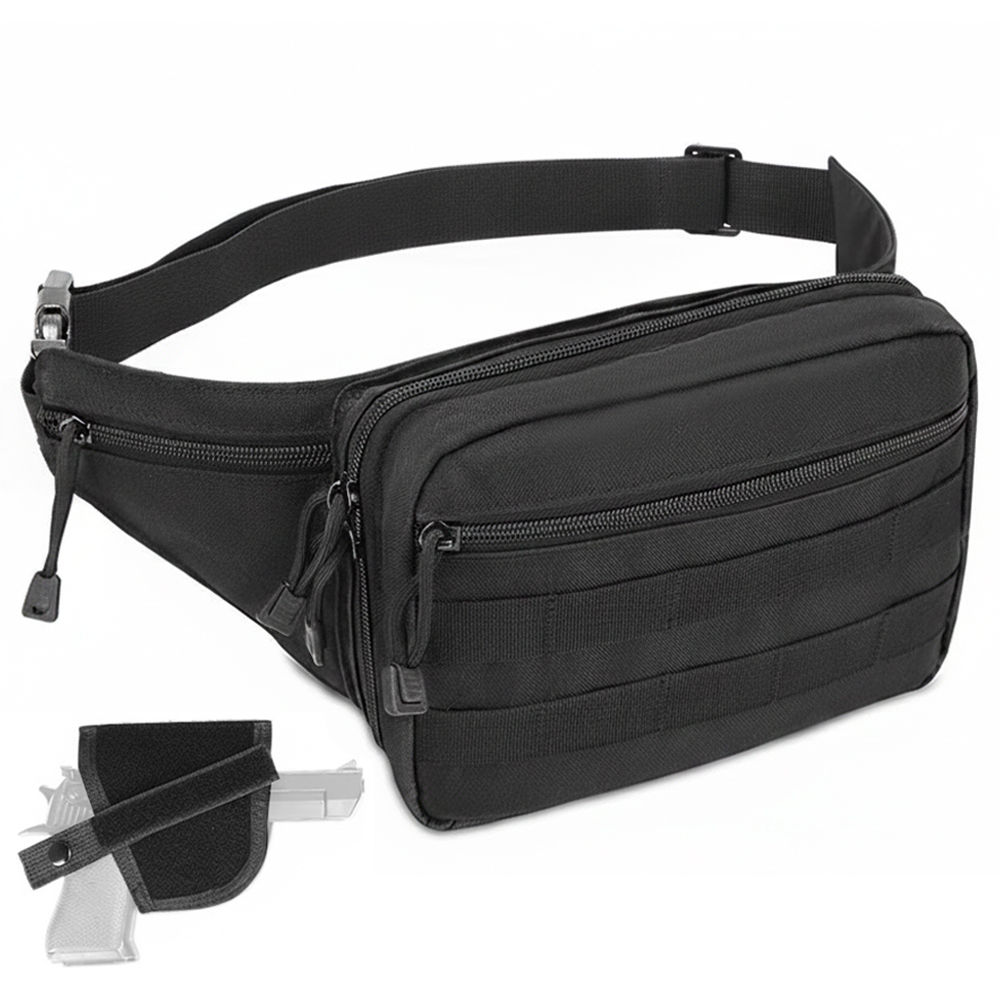 Edc Concealed Carry Holster - Verdeckte Waffentasche, taktische Gürteltasche mit Waffenholster,