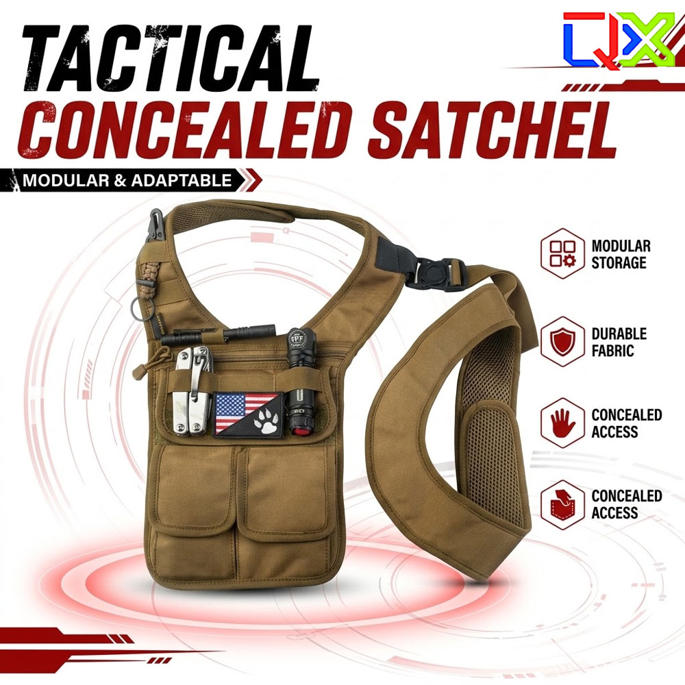 QX Taktische Verdeckte Umhänge – Edc Concealed Carry Bag Bewertung und Preis
